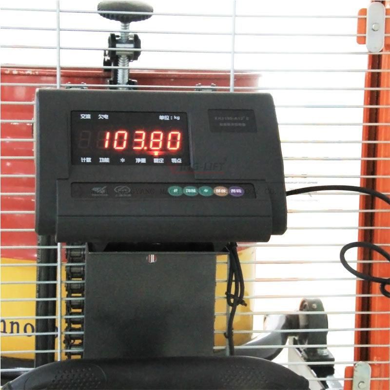 Lifting Height 1500mm Manual Drum Lifter with Brake Wheel for Oil Drum Lifting Equipment