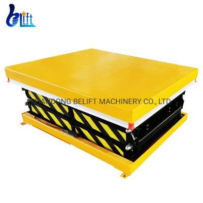 2m Industrial Fixed Scissor Lift Hydraulic Scissor Lift Table with CE