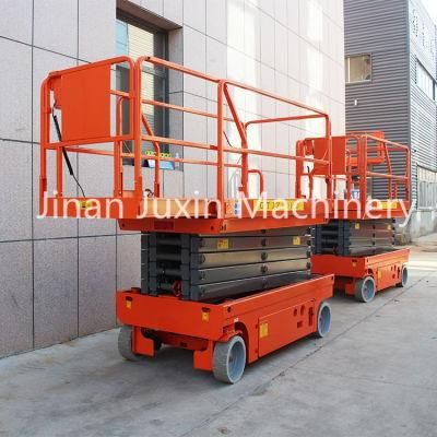 10m 12m Aerial Work Platform Hydraulic Garage Parking Scissor Car Lift