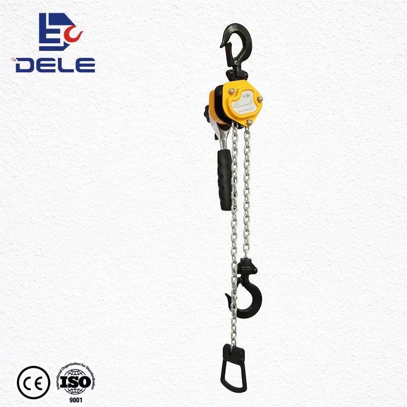 China Supplier Big Capacity Series Hand Control Lifting Small Chain Block