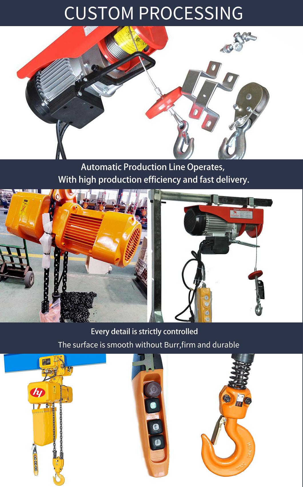 2 Ton 5 Ton 10 Ton CD1 MD Single Double Speed Winch Electric Wire Rope Hoist for Overhead Crane Lifting Goods