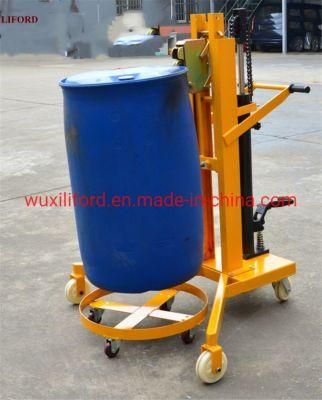 China Factory Sale Capacity 450kg Hydraulic Drum Truck, Drum Handler