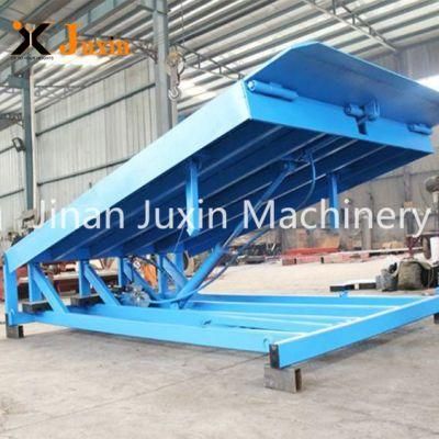 Stationary Dock Levelers Hydraulic Container Load Yard Ramp for Truck