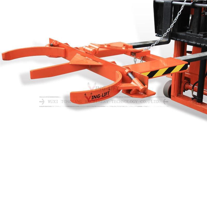 Load Capacity 340kg Single Drum Forklift Mounted Drum Grab Dg40