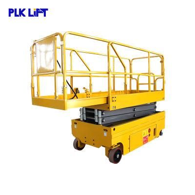 8m Hydraulic Battery Powered Portable Scissor Auto Lift