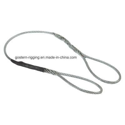 Hand Spliced Galvanized Wire Rope Sling of Manufacturing Price