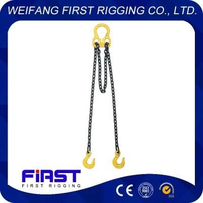 Factory Wholesale Custom Alloy Steel G80 Blackened Lifting Chain Sling