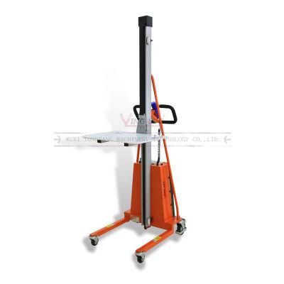 Min Semi Electirc Stacker Lifting Height 1700mm Caopacity 100kg