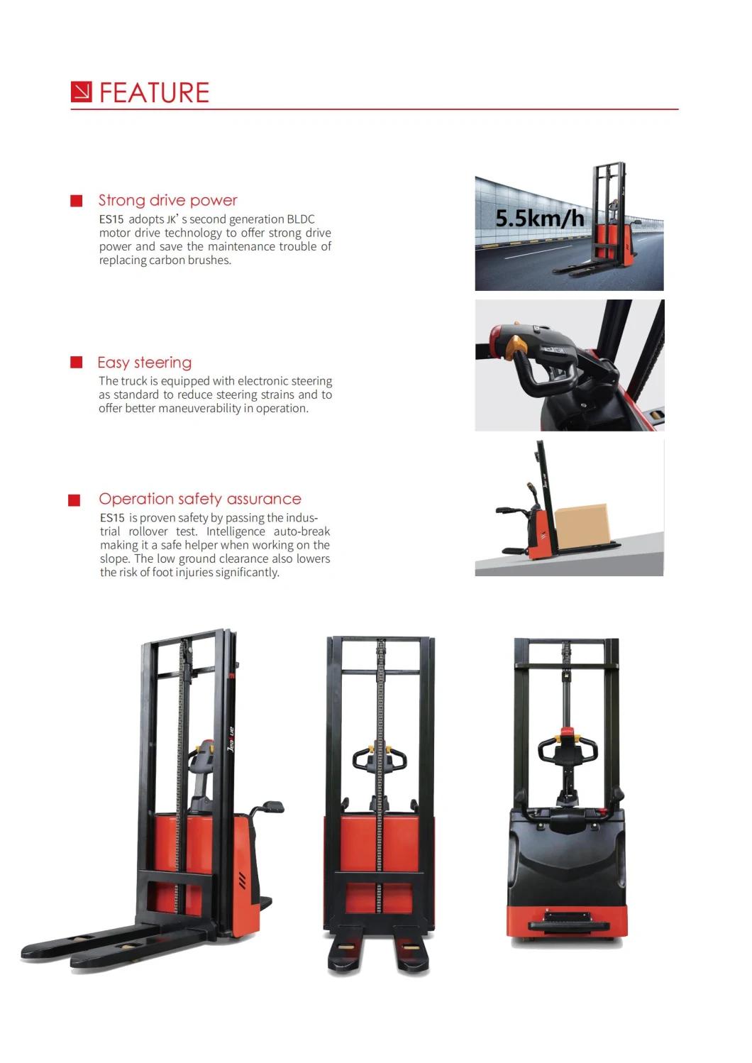 New Model 2022 Year Electric Stacker in Standing Type