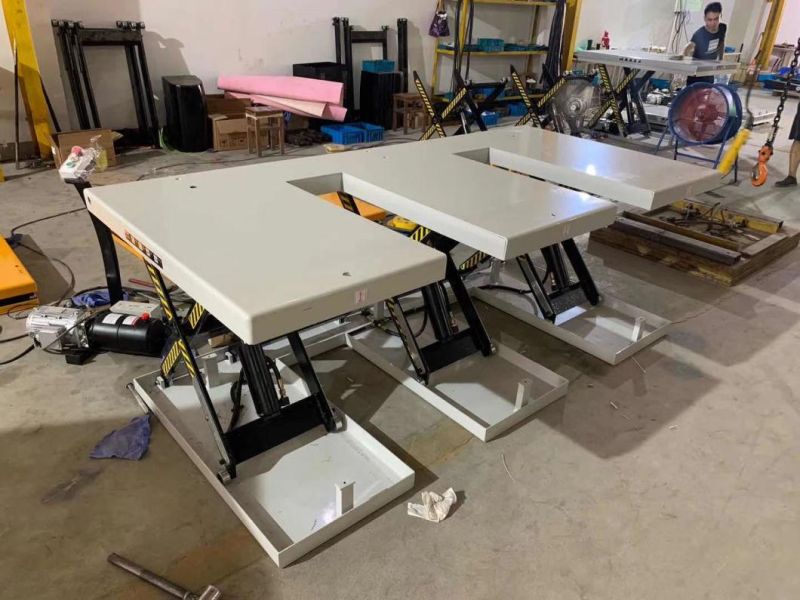 Industrial Supply Fixed Practical E Type Stationary Lift Table