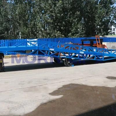 Hydraulic Morn CE, ISO Mobile Ramp Loading Dock Lift with 9001