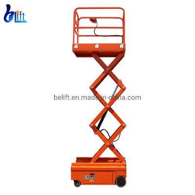 CE Certificate 5m Small Portable Electric Aerial Scissor Lift Platform