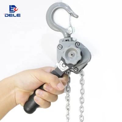 Hangzhou Dele 250kg Mini Size Aluminum Lever Block Hoist