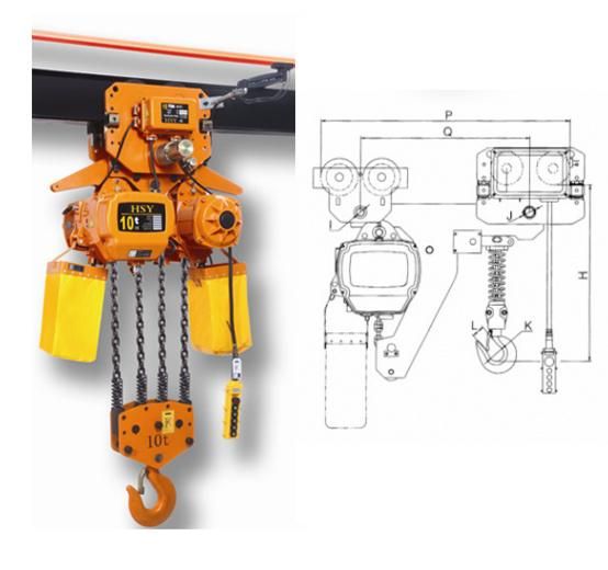 Hsy Electric Hoist Making Machine Crane