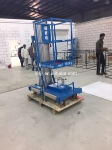 China Factory Price Single Mast Lift Ladder with Ce