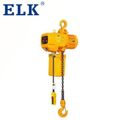 200-600 Voltage 1ton 3ton 5ton Hook Suspended Electric Chain Hoist