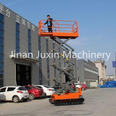 Hydraulic Aerial Lift Mobile Electric Tracked Scissor Platform