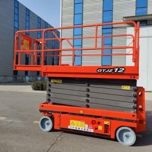 Self Propelled Electric Hydraulic Construction Equipment Scissor Aerial Lift