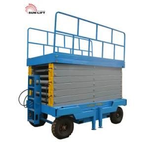 Mobile Heavy Duty Hydraulic Scissor Lift Manufacturers Electric Vertical Lift Platform with Ce ISO