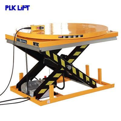 Two Tops Scissor Lifting Machine with Custom Height