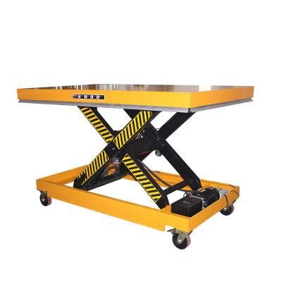 Plk Electric Scissor Lift Warehouse Scissor Cargo Lift