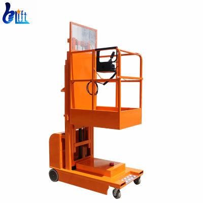 6m Full Electric Aerial Stock Goods Picking Lift Machine