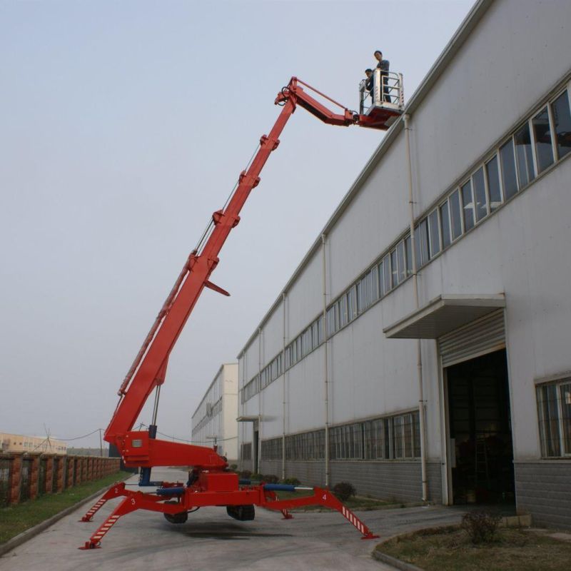 38m Hydraulic Towable Spider Boom Lift