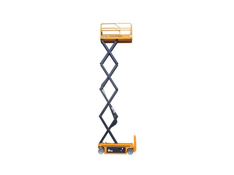 12m Indoor and Outdoor Mobile 230kg Hydraulic Movable Scissor Lift for Sale