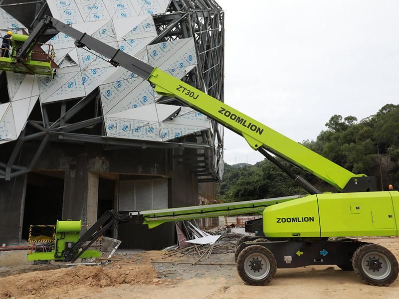 Zoomlion 30m Aerial Work Platform Zt30j Telescopic Boom Man Lift