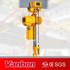 3ton Trolley Type Electric Chain Hoist Single Speed