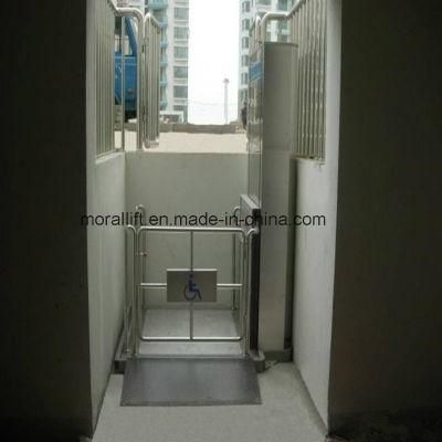 Public Access Electric Wheelchair Lift Elevator for Disabled