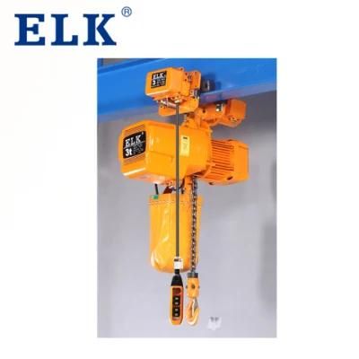 Mining Machinery OEM Electric Chain Hoist with Motorized Trolley