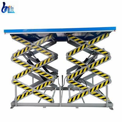 Double Scissor Lift Customizable Electirc Lift Platform Mini Building Material Lifting Machine