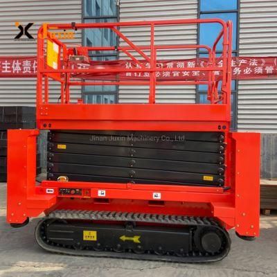 Cheap Price Outrigger Battery Charge Scissor Lift Crawler Platform Lift