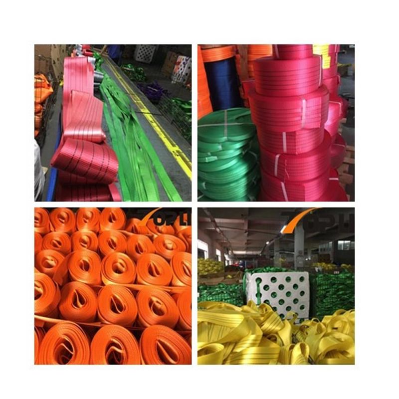 High Quality Heavy Lifting Round Webbing Sling 10t-50t