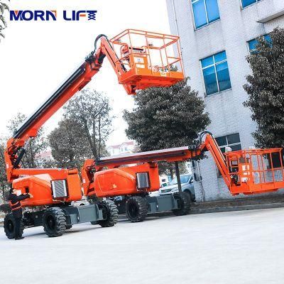 16m-45m Self Propelled Articulated Aerial Work Platform Boom Lift