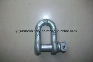 Electric Galvenized or Painted Us Type Drop Forged Chain Shackle G-210