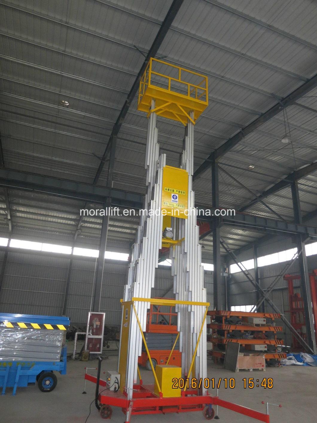 Vertical Lifting Aerial Maintenance Man Lift
