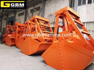 6-12cbm Radio Remote Control Grab for Vessel Crane with Certification