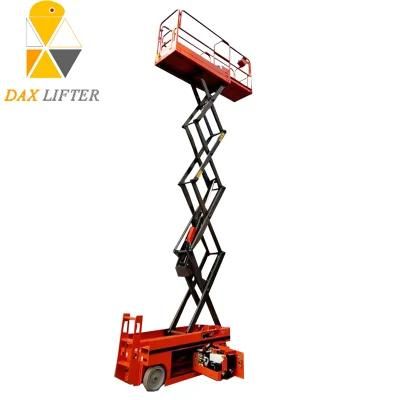 10m, 12m Aerial Working Self-Moving Manlift Hydraulic Scissor Lift