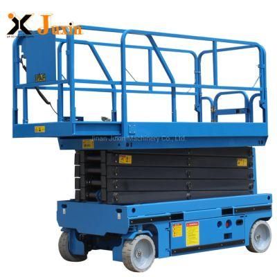 Hot Sales 12m Hydraulic Mobile Self Propelled Scissor Lift