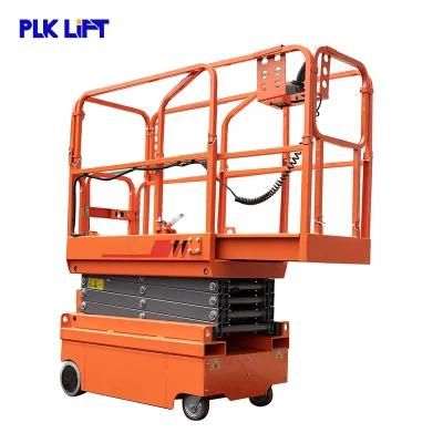 Motorized Scissor Arm Bracing Small Man Lift