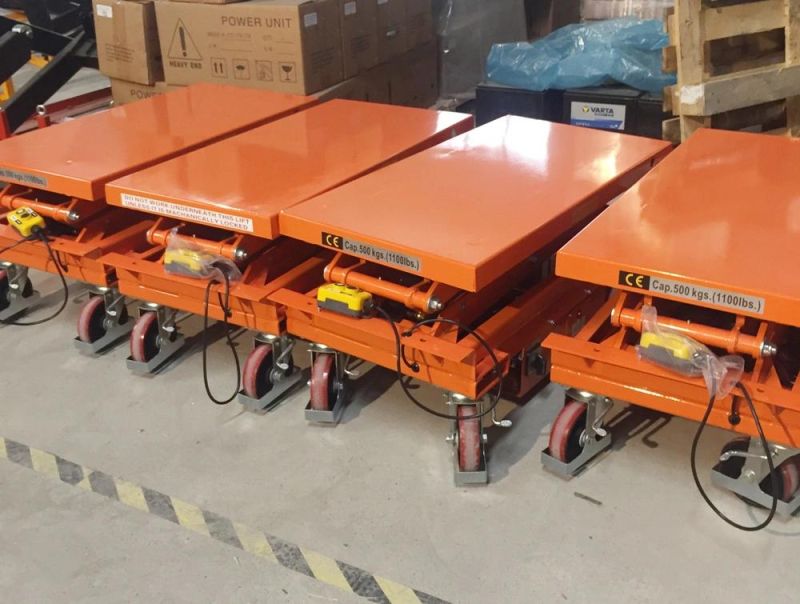 Buytool Es Series Mobile Electric Scissor Lifting Table with Battery