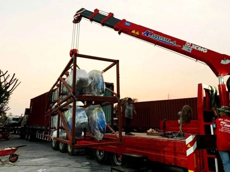 XCMG Sq16sk4q 16ton Straight Arm Truck Mounted Crane for Sale