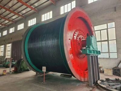 Single Tubular and Double Tubular Types Winding Mine Hoist
