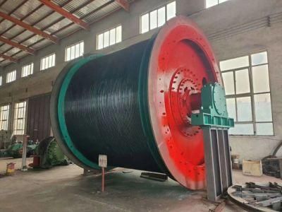 Single Tubular and Double Tubular Types Winding Mine Hoist