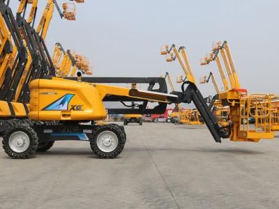 Electrical Mobile Elevating Aerial Work Platform 16m Articulated Boom Lift Xga16AC for Sale