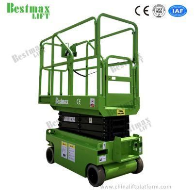 Mx300s Mini Self Propelled Aerial Work Platform with Hydraulic Turning Wheels
