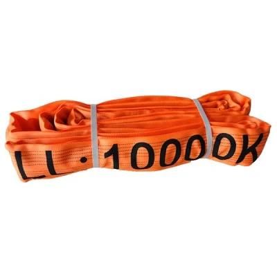 10 Ton 100mm Type Polyester Flat Sling for Lifting