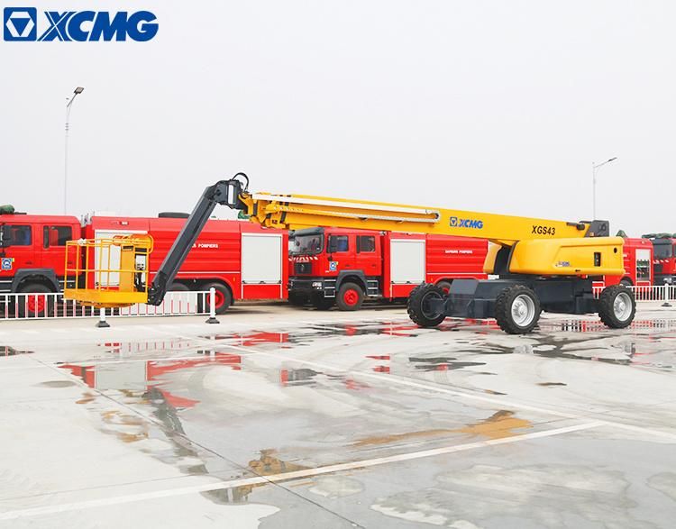 XCMG 43m Straight Arm Elevating Working Platform Xgs43 Mobile Boom Lift for Sale